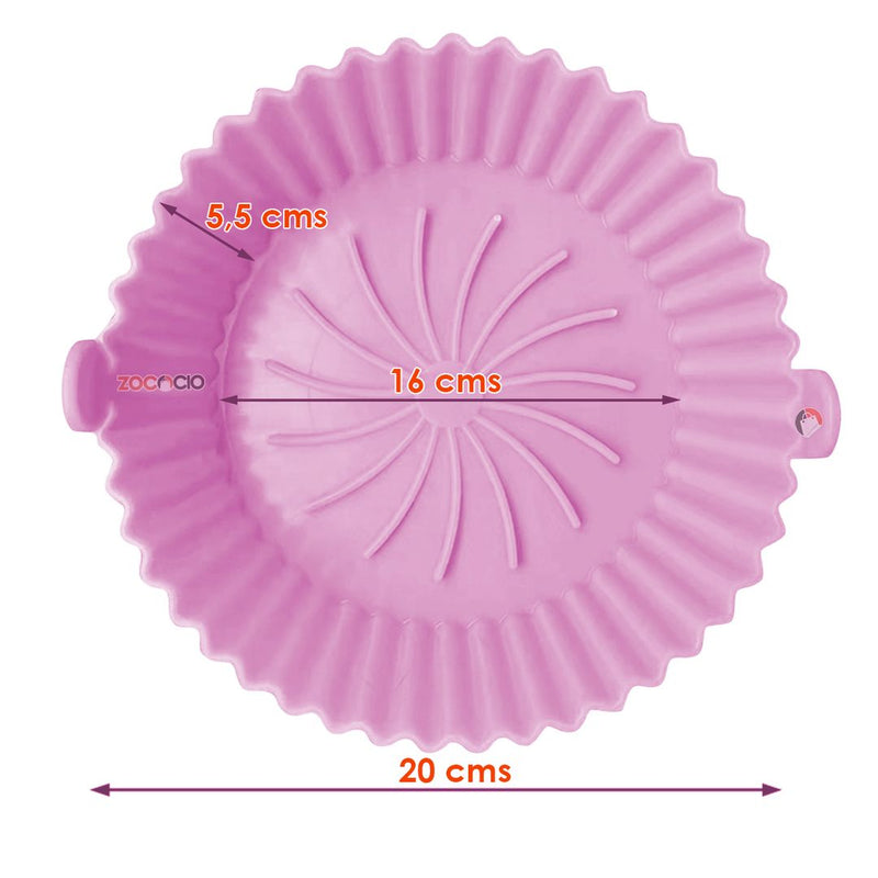 Bandeja Protectora De Silicona Para Freidora De Aire Tapete