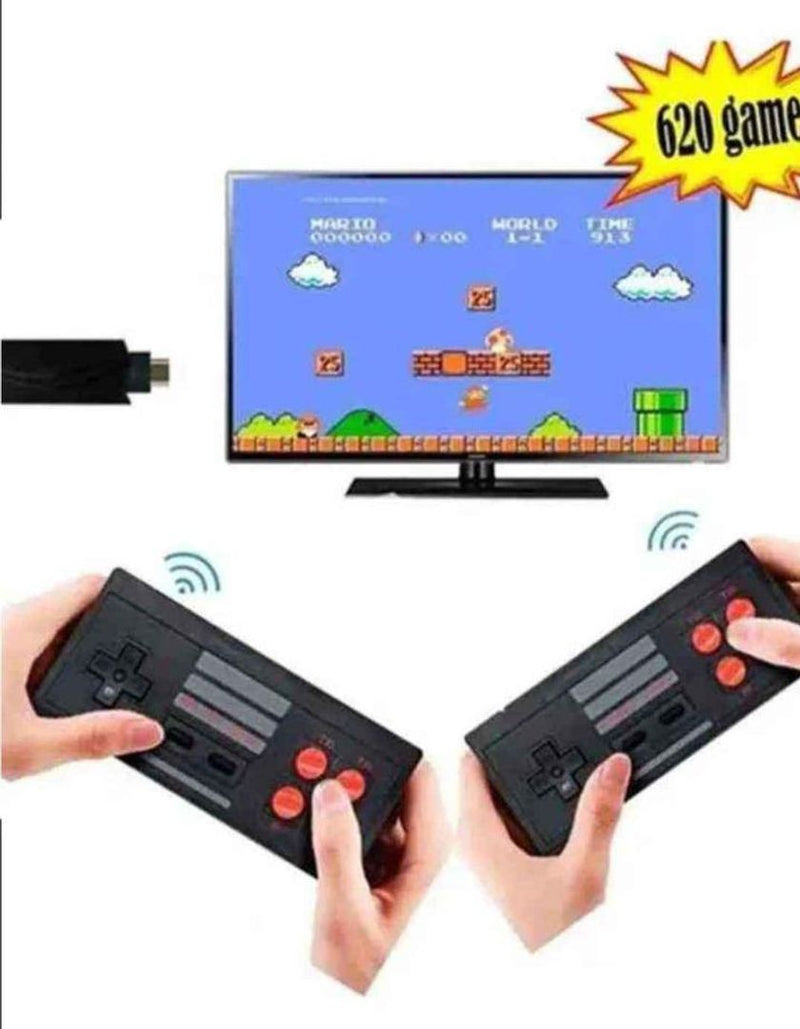 MINI CONSOLA CONTROLES INALÁMBRICOS